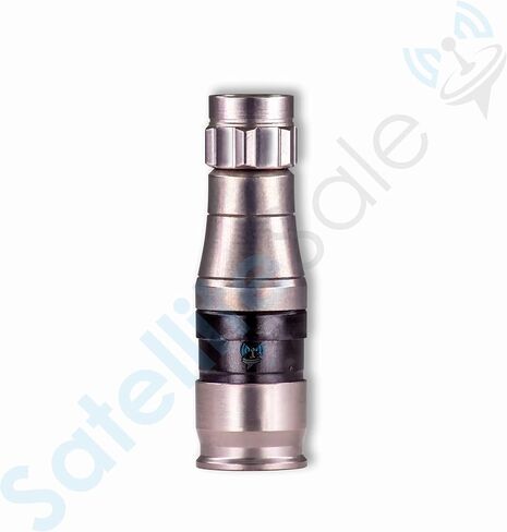 SatelliteSale Indoor/Outdoor Fittings Coaxial Connectors for RG-11 Coax Cables Pack of 4 Pcs in Kuwait