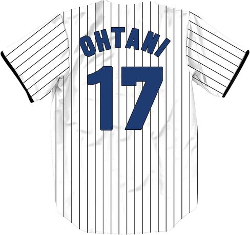 5/17/50 Stripes Baseball Jersey Short Sleeve Button Shirts for Fans in Saudi Arabia