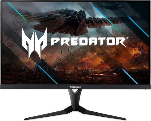 شاشة ألعاب Acer Predator XB283K KVbmiipruzx 28 بوصة UHD 3840 x 2160 Agile-Splendor IPS PC ووحدة التحكم | متوافقة مع AMD FreeSync Premium/G-SYNC | 144 هرتز | 1 مللي ثانية | 1xUSB Type-C، 1xDP 1.4، 2xHDMI 2.1 و4xUSB in Kuwait