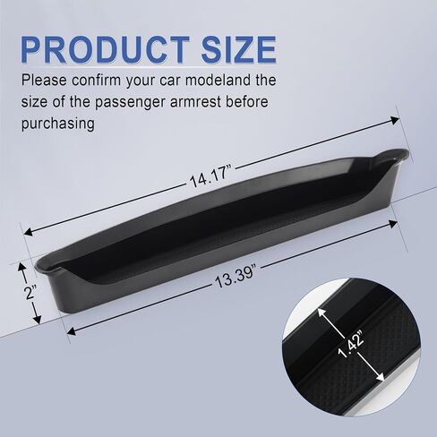 SINGARO Passenger Storage Tray Organizer Grab Handle Storage Box Compatible with 2018-2023 Jeep Wrangler JL JLU, Jeep Wrangler Accessories, Car Interior Accessories, Black in Saudi Arabia