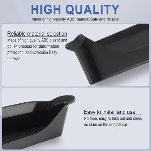 SINGARO Passenger Storage Tray Organizer Grab Handle Storage Box Compatible with 2018-2023 Jeep Wrangler JL JLU, Jeep Wrangler Accessories, Car Interior Accessories, Black in Saudi Arabia