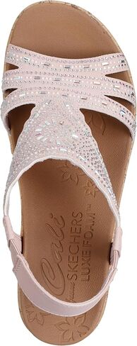 Skechers Women's Beverlee Dromazing Charm Wedge Sandal in Saudi Arabia