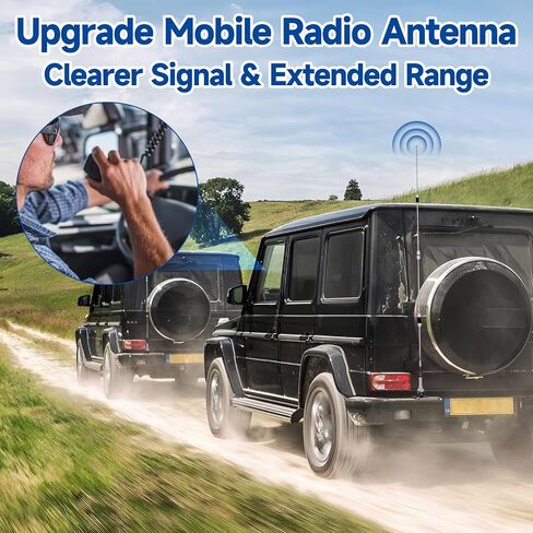 Bingfu High Gain 62inch Mobile Ham Radio Antenna VHF UHF Dual Band in Kuwait