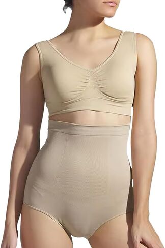 Thong Shorts Shapewear Tummy Control for Women, High Waist Shaping Seamless Body Shaper Panties in Saudi Arabia