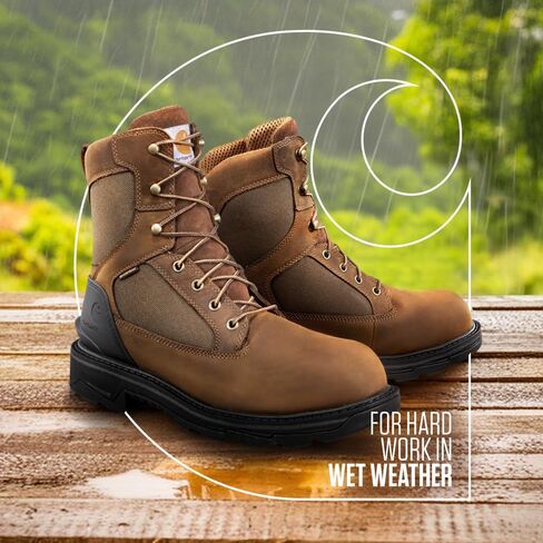 Carhartt Men's Ironwood Waterproof 8" Alloy Toe Work Boot in Saudi Arabia