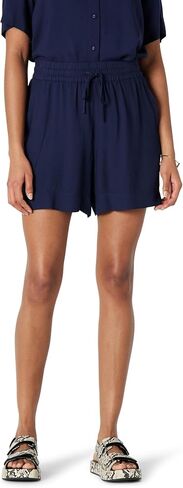 Amazon Essentials Women's High-Rise Relaxed-Fit Fluid Twill Pull-On Short (Shirt Sold Separately) in Saudi Arabia