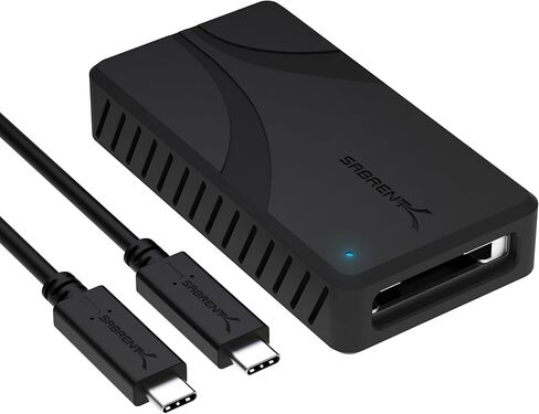 SABRENT USB-C Multi-Card Reader for CFexpress Type B, CFast 2.0, and microSD/SD Cards (CR-C4PM) in Saudi Arabia