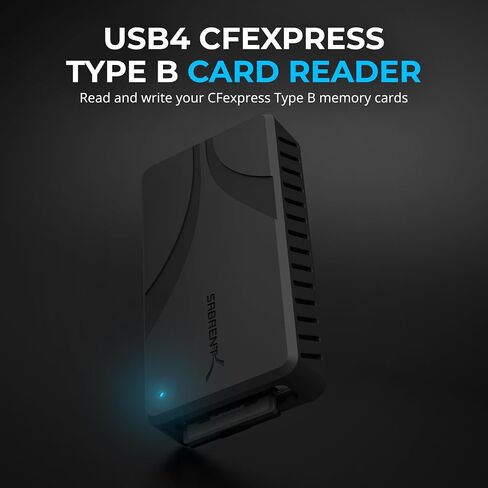 SABRENT USB-C Multi-Card Reader for CFexpress Type B, CFast 2.0, and microSD/SD Cards (CR-C4PM) in Saudi Arabia