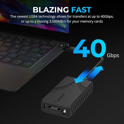 SABRENT USB-C Multi-Card Reader for CFexpress Type B, CFast 2.0, and microSD/SD Cards (CR-C4PM) in Saudi Arabia