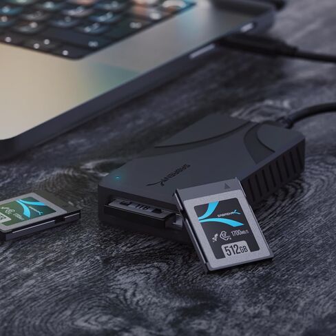 SABRENT USB-C Multi-Card Reader for CFexpress Type B, CFast 2.0, and microSD/SD Cards (CR-C4PM) in Saudi Arabia