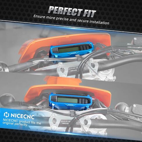 Blue Gauge Cover Meter Odometer Protector Compatible With Husqvarna TE 150/250/300 2024 FE 250/350/450/501/350W/501W/350S/501S 2024,Dirt Bike Aluminum,See fitment in Saudi Arabia