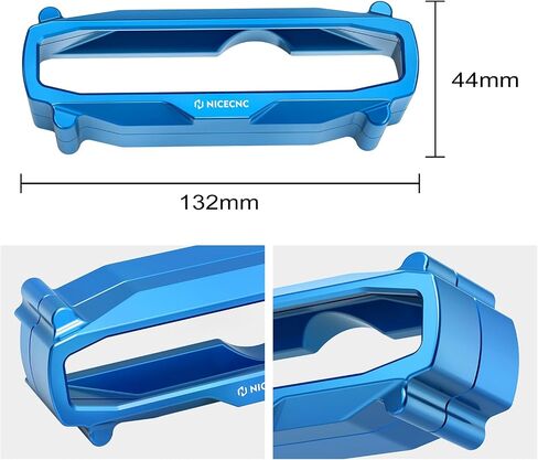 Blue Gauge Cover Meter Odometer Protector Compatible With Husqvarna TE 150/250/300 2024 FE 250/350/450/501/350W/501W/350S/501S 2024,Dirt Bike Aluminum,See fitment in Saudi Arabia