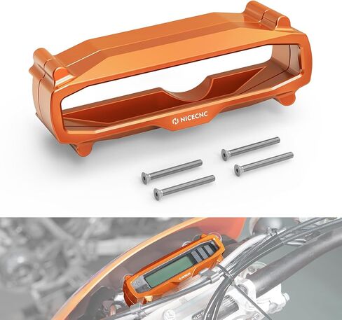 Blue Gauge Cover Meter Odometer Protector Compatible With Husqvarna TE 150/250/300 2024 FE 250/350/450/501/350W/501W/350S/501S 2024,Dirt Bike Aluminum,See fitment in Saudi Arabia
