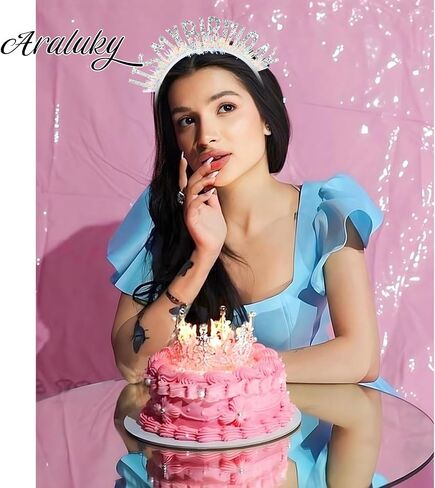 Happy Birthday Headband for Women, Its My Birthday Headbands for Girls, Pink in Saudi Arabia