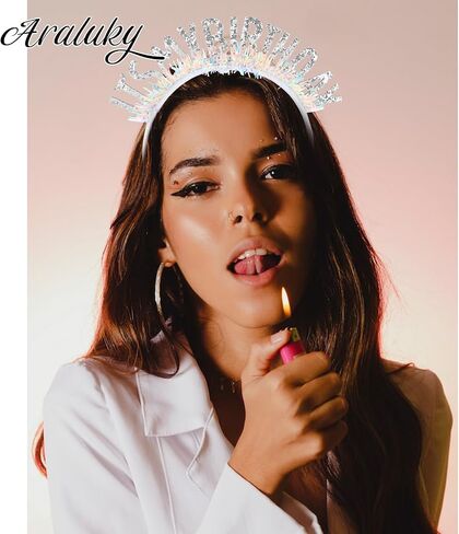 Happy Birthday Headband for Women, Its My Birthday Headbands for Girls, Pink in Saudi Arabia