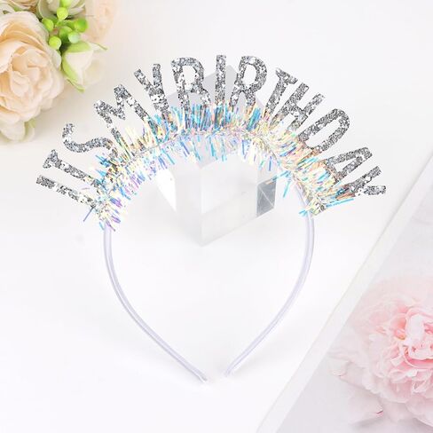 Happy Birthday Headband for Women, Its My Birthday Headbands for Girls, Pink in Saudi Arabia