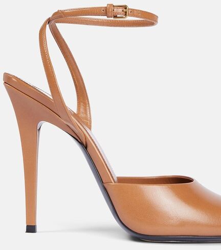THESHY Womens Sandals Square Open Toe Stiletto High Heels Leather Ankle Strap Sandals Peep Toe Backless Buckle Dress Party Fashion Shoes for Women in Saudi Arabia