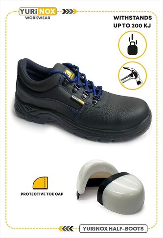 Half-Boots Unionshoes - Composite Safety Toe - Lightweight and Durable - Utility Work Half-Boots for Construction and Warehouse in Saudi Arabia