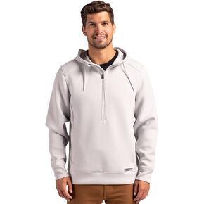 Cutter & Buck Roam Eco Half Zip Recycled Mens Hooded Pullover