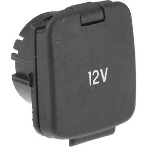 BB5Z-19A487-BA/Right Front / 12V Cigarette Cover Outlet Cap for Ford F-150 for Ford Edge 2011-2021 / Cigarette Lighter Socket Cover Cap/Waterproof/Plastic / 1Pcs / Black