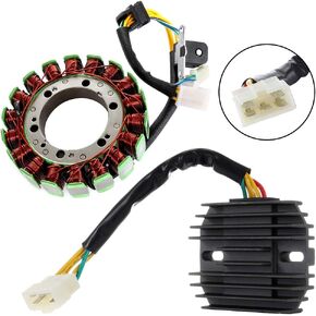 ECCPP Magneto Coil Stator & Voltage Rectifier Fit for 1998-2004 for Suzuki Intruder 1500