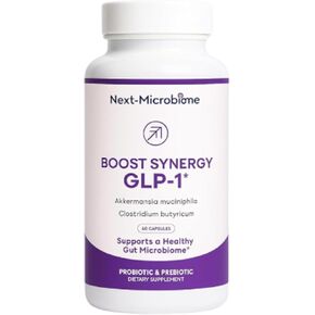 Boost Synergy probiotic Akkermansia muciniphila ، Clostridium butyryricum hmo Ashwagandha ، يدعم microbiome ، صحة الأمعاء العافية للرجال والنساء (60 كبسولة ، حزمة واحدة)