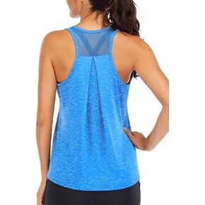 Women’s Racerback Workout Tank Tops Loose Fit Sleeveless Athletic Gym Yoga Running Tops T Shirts