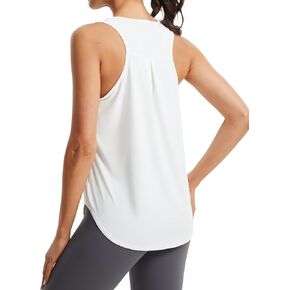 Libin Women's Workout Tank Tops Racerback Sleeveless Athletic Tennis Yoga Sports Gym Exercise Running Shirts