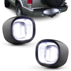 LED License Plate Lights Tag Lamp Assembly Compatible with 2015-2022 Cadillac Escalade ATS/Chevy Tahoe Suburban/GMC Yukon XL /16-up Malibu 18-SMD LED 6000K in Kuwait
