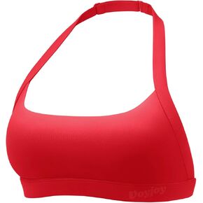 VOYJOY Sports Bras for Women Basic Wireless Bra Crop Workout Yoga Bra Sexy Tank Top