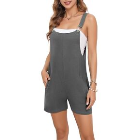 jueyun womens rompers for summer disualedless pib sports sould sould beachbue with wickets 2025