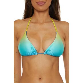 Trina Turk West West Palm Triangle Triaple Bikini Top ، قابلة للتعديل ، وربطة التعادل ، تفصل ملابس السباحة