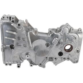 Timing Chain Oil Pump Cover Compatible with Hyundai Tucson, Kia Forte Forte5 Soul 2014-2019 Replacement for 21350-2E330, 21350-2E350, 21350-2E310, 21350-2E311