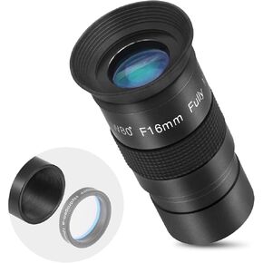 Astromania Fully Multi-Coated 1.25" Ultra-Wide 80 Degree Eyepiece for Telescope - F16mm