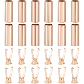 Shoe lace Ends Tips, 12Pcs Metal Shoelace Belt Cords Hat Cords Jackets Replacement, Cylindrical Design