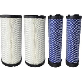 2PCS Air Filters Set P828889-P829333 For Donaldson, Caterpillar Cat Backhoe, Wix, John Deere, Case and Baldwin 110-6326 110-6331 AT171853 AT171854 46562 46569 RS3544 RS3545 222421A1 222422A1