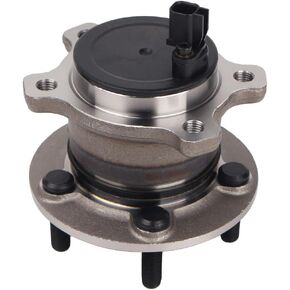 Autoround Rear Wheel Bearing and Hub Assembly Compatible with Ford Escape 2013-2019/ C-Max 2013-2018, Lincoln MKC 2015-2019 5-Lugs w/ABS, Replace # 512499