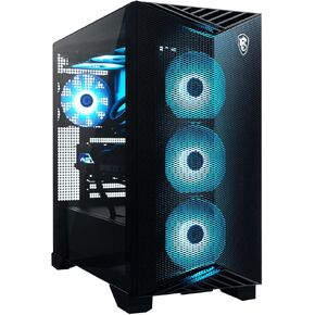سطح المكتب للألعاب MSI Aegis Z2 (2024): AMD Ryzen R7-7700، Geforce RTX 4060، 16 جيجابايت DDR5، 1 تيرابايت m.2 SSD، 80+ Gold PSU، WiFi، لوحة مفاتيح وماوس، سهل الاستخدام، Windows 11 Home: C7NUC-817US in Kuwait