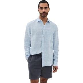 Faherty Men's Linen Laguna Shirt in Kuwait
