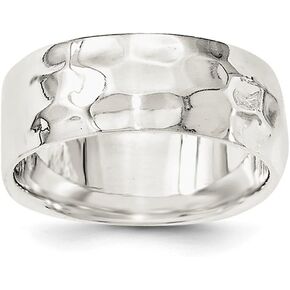Solid 925 Sterling Silver Ring Band