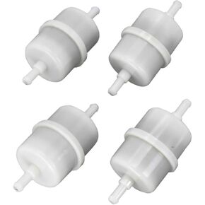 4 Pcs 49019-0031 Fuel Filter Compatible with Kawasaki 730V 850V EFI Engines FR541V FR600V FR651V FR691V FR730V FS481V FS541V FS600V FS651V FS691V FS730V FT651V Cub Cadet Z-Force ZT1 ZT2 Mower