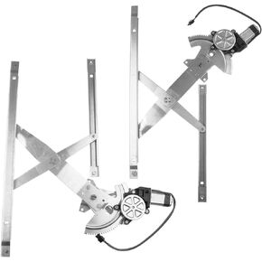 A-Premium Power Window Regulator with Motor Compatible with Pontiac Sunfire Chevrolet Cavalier 1996-2005 Coupe Front Right Passenger Side