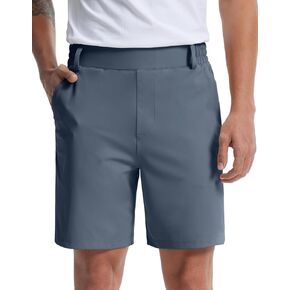 Libin Men's 7 "شورت الجولف الشورت الرياضي مع شورتات رياضية مع Liner Gym تشغيل شورتات غير رسمية