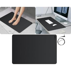 Urvoix Grounding Mat for Feet, 16" x 24" Earth Mat Grounding Pad for Sleep, Boost Energy & Wellness, Earth Therapy, Grounding at Home, Office, Work | Includes Conductive Test Pen