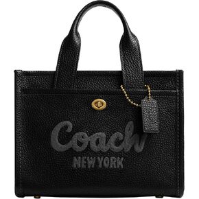 Coach Bubble Leather Cargo Tote 26, B4/Black