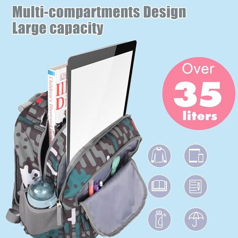 Tilami Rolling Backpack for Boys and Girls,Unicorn in Kuwait