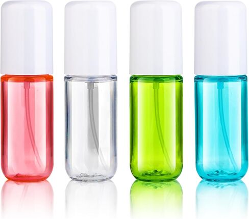 Aeibxiy Small Spray Bottles Travel Size 1.35oz 40ML, Fine Mist Plastic Spray Bottles, Refillable Empty Spray Bottle for Toners, Perfume, Face& Hair Spray in Kuwait