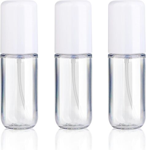 Aeibxiy Small Spray Bottles Travel Size 1.35oz 40ML, Fine Mist Plastic Spray Bottles, Refillable Empty Spray Bottle for Toners, Perfume, Face& Hair Spray in Kuwait