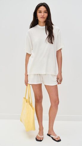 LE BOP Women's Farrah Terry Shorts in Kuwait