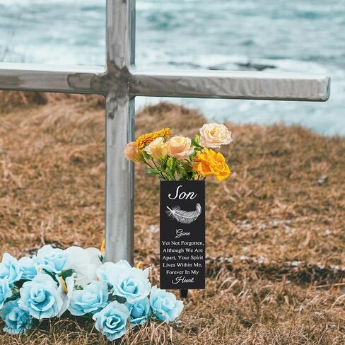 مزهريات مقبرة الابن للقبر ، مقبرة المعادن ، مزهرية زهرة مقبرة مع حصة ، ديكورات مقبرة Son Grave ، علامات القبر التذكارية المعدنية ، علامة ديكور المقابر على ساحة القبور في الهواء الطلق in Saudi Arabia